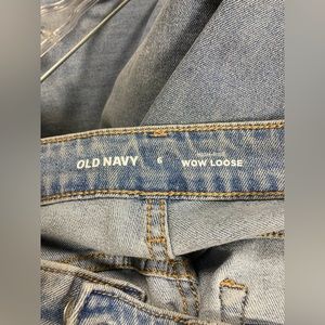 Old Navy Jeans Womens 6 High Rise Wow LooseJeans